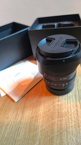 Ttartisan 75mm 2 - 75mm, objektiv