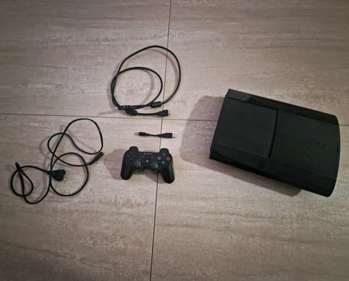 Sony ps3 super slim - super, schwarz