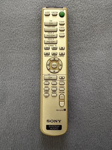 Original sony sx10 system - original, rm-sx10