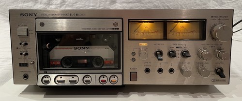 Sony elcaset stereo deck - el-7,